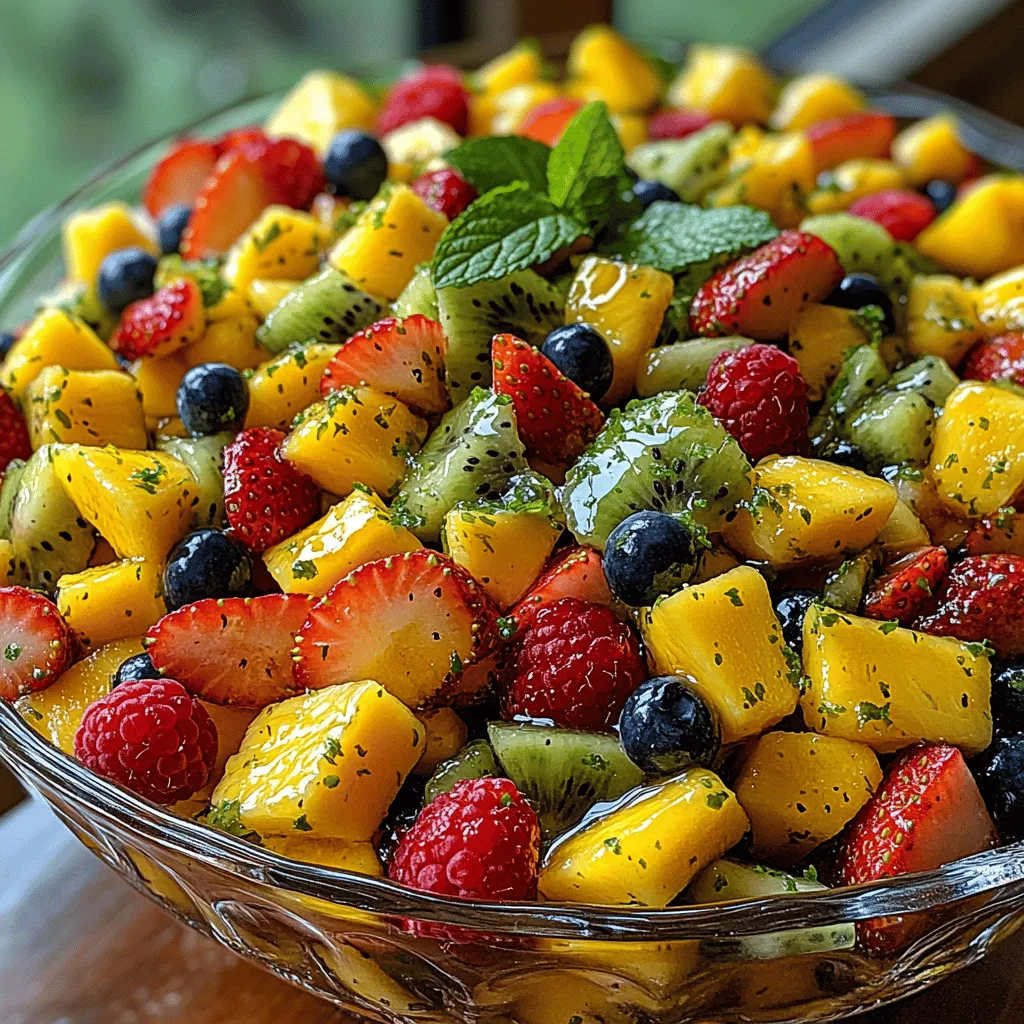 Sweet Citrus Delight: A Refreshing Fruit Salad Recipe